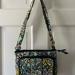 Vera Bradley Floral Patterned Shoulder Bag